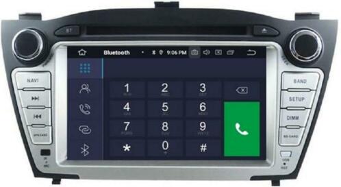 Android 10 navigatie Hyundai IX35 dvd carkit usb dab 64gb
