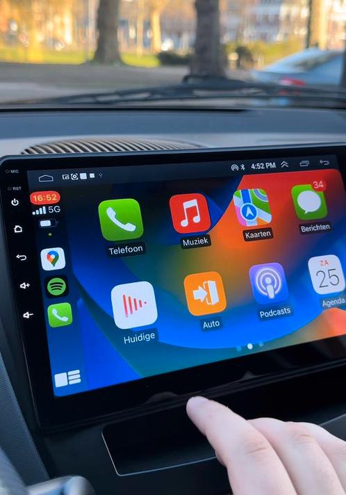 Android 12.0 Apple CarPlay Navi Citroen C1 Toyota Aygo 107