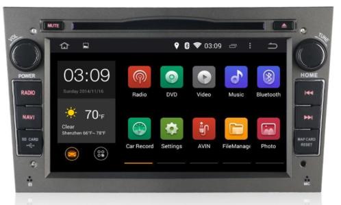 android 4.4.4 navigatie opel dvd carkit touchscreen wifi usb
