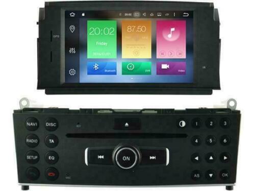 Android 8 navigatie mercedes c klasse w204 dvd carkit usb