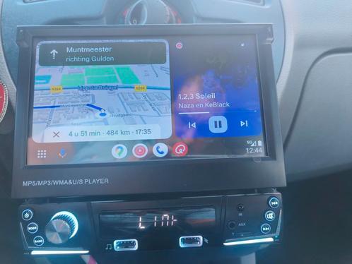 Android-autoCarPlay radio met klapscherm