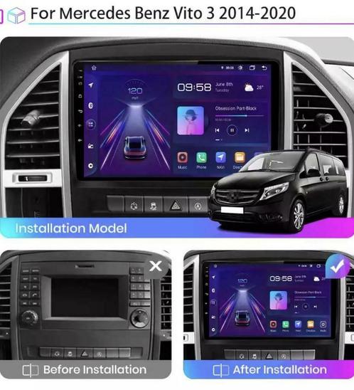 Android navigatie Mercedes vito A B C ML CL SL GL CLK R W