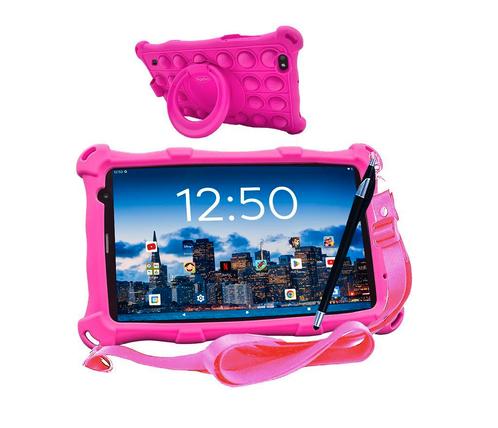 AngelTech Kindertablet PRO MAX  43GB RAM  6464GB - Roze