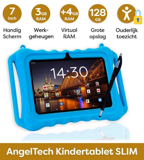 AngelTech Kindertablet Slim  34GB RAM  6464GB  In Bol S