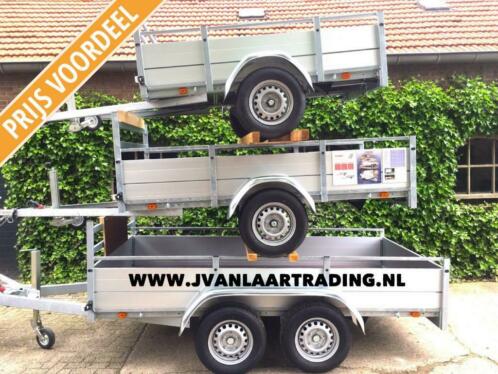 Anssems BSX Enkelasser of Tandemasser 750kg tm 2500kg.