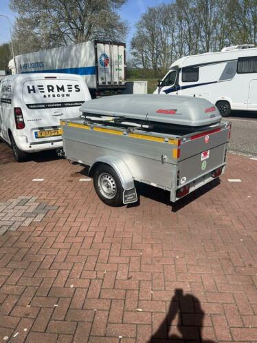 Anssems GT750HT bagagewagen met veel opties 211x126x48