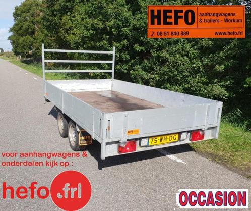 Anssems PSX - 2000 kg. geremde plateauwagen 3.25 x 1.78 mtr.