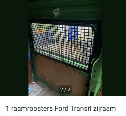 Anti inbraak rooster zijraam Ford Transit