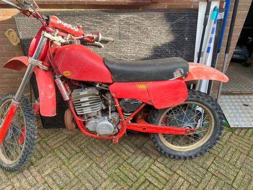 Antieke Maico 500cc Crossmotor