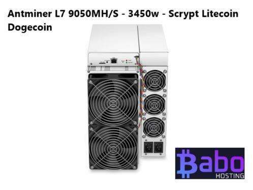 Antminer L7 9050MHS 3450w Litecoin Dogecoin Miner