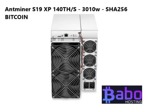 Antminer S19 XP 140THS 3010w - SHA256 Bitcoin Bitcoincash