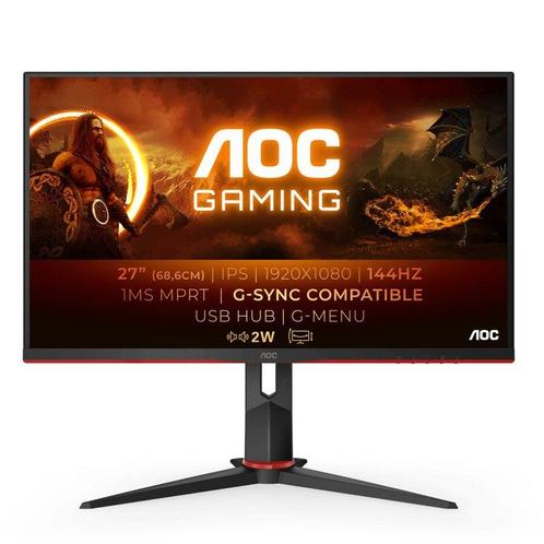 AOC 27G2UBK 27 IPS FHD, AMD FreeSync 144Hz, 1ms