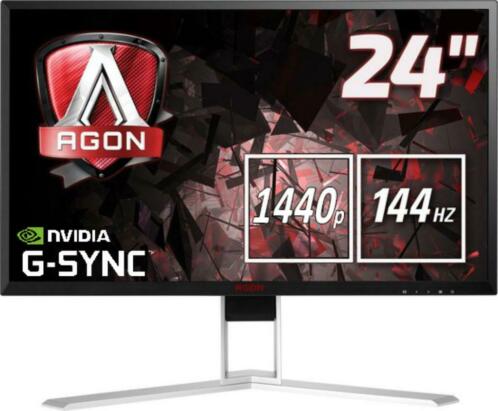 AOC AGON AG241QX 1440p 144hz G-SYNC Gaming Monitor Esports