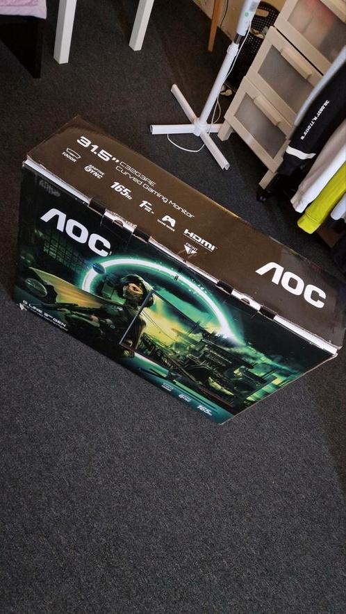 AOC C32G3AEBK Full HD VA Curved 165Hz Gaming Monitor 32 Inc