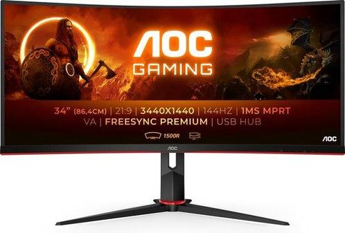 Aoc CU34G2X 144HZ 1MS CURVED 34 GAME MONITOR