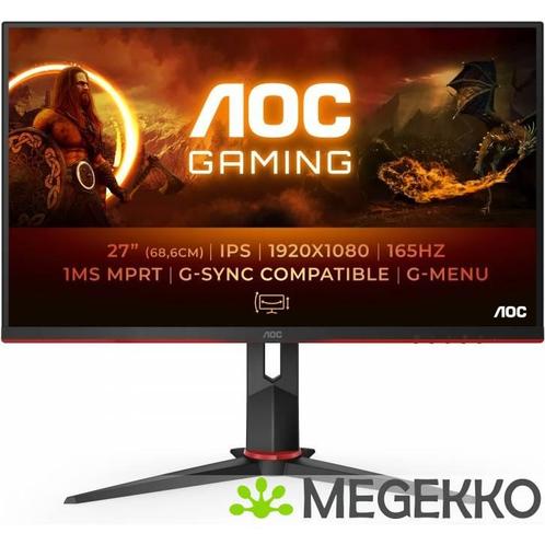 AOC GAMING 27G2SPUBK 27  Full HD 165Hz IPS Monitor