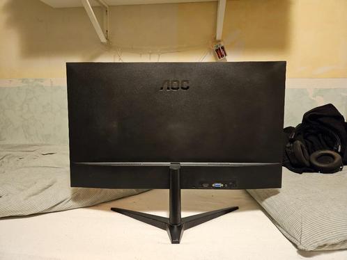 AOC gamingbeedscherm voedingskabel en HDMI kabel