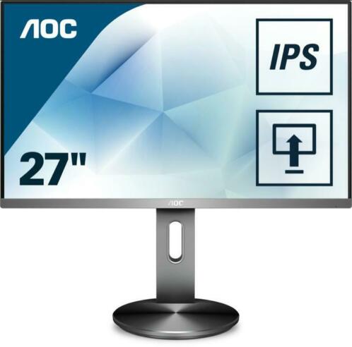 AOC i2790PQUBT 27 inch IPS Full HD monitor ZGAN