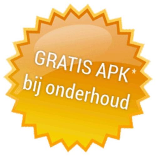 Apk keuring Gratis bij onderhoud