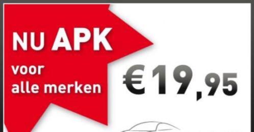 APK KEURING ZONDER AFSPRAAK benzine