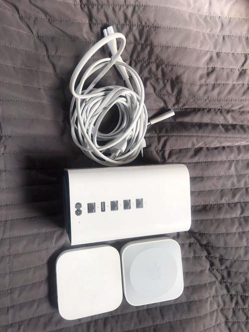 Apple airport extreme  2xexpress complete set .
