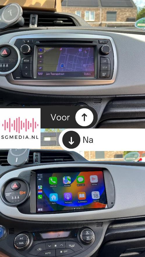 Apple CarPlay Android Auto Navigatie geschikt voor elke auto