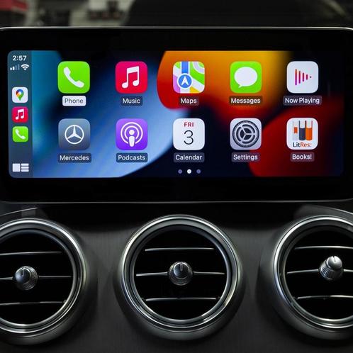 Apple CarPlay en Android Auto activeren Mercedes