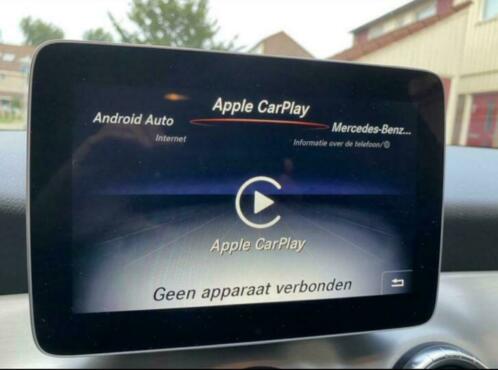 Apple CarPlay Mercedes Andriod auto activeren iPhone Samsun