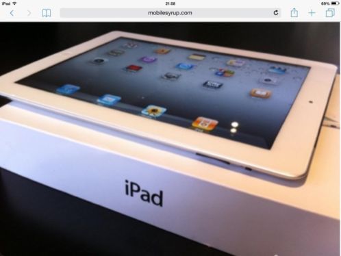 Apple I Pad. 2 met toebehoor