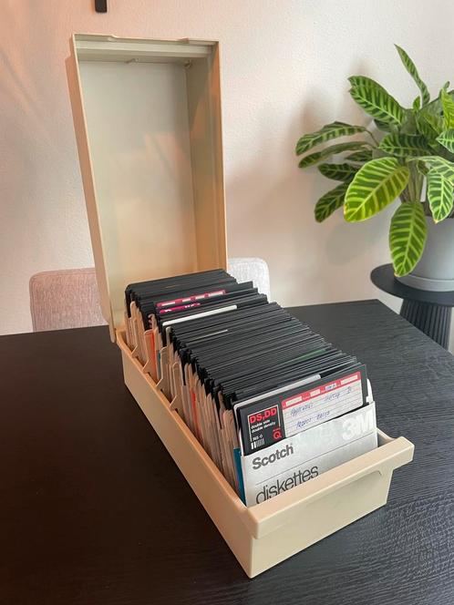 Apple II software circa 100 stuks 5,25 floppys