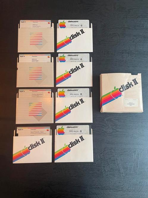 Apple II vintage software  5,25 floppys