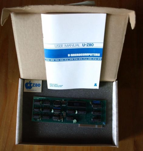Apple IIe Processorboard Z80 compleet met manual boxed
