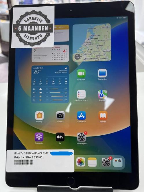 Apple iPad 10.2quot 128GB (7e generatie) WiFi-4G Nu vanaf295