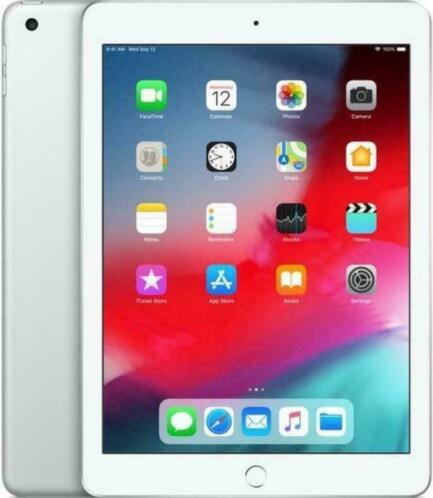 Apple iPad 128 GB WiFi amp 4G Zilver 9,7  Hoesje