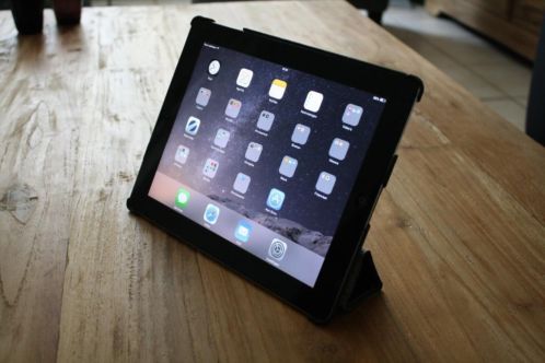 Apple iPad 2 Wi-Fi  3G 64GB zwart incl. Melkco Leather Case