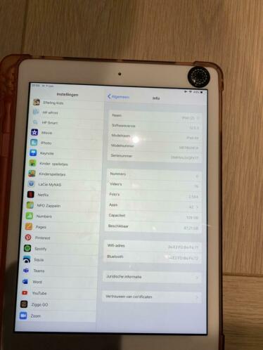 Apple iPad Air 1 wifi - 128GB - laden werkt niet meer