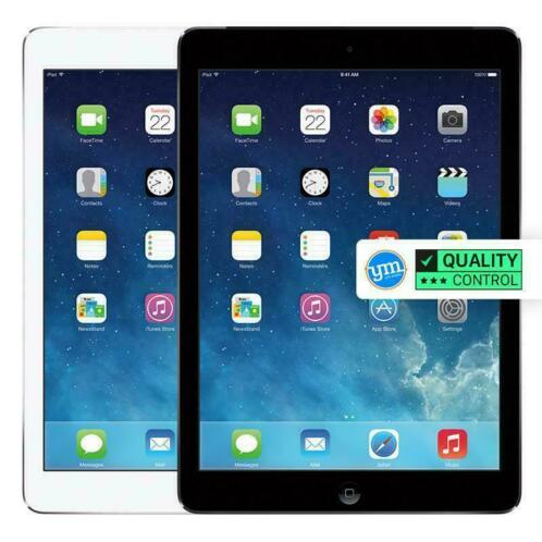 Apple iPad Air 16 GB Vanaf 109 Refurbished 2 Jaar Garantie.