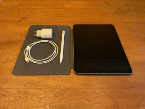 Apple iPad Air (2020) Wi-Fi 256GB Grijs  Pencil  Case