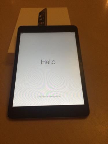Apple iPad mini 16GB wifi compleet in doos zwart 