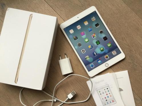 Apple iPad mini 3 16GB wifi goud (incl doos en garantie)