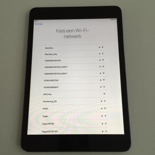 Apple Ipad mini zwart 16 GB