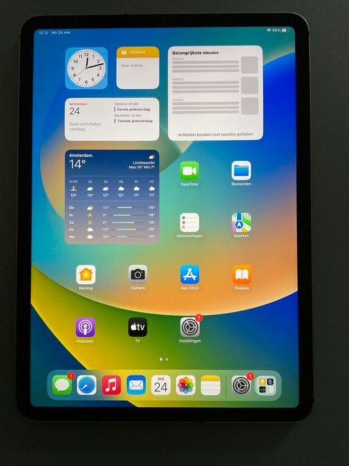 Apple ipad Pro 11 inch met wifi en celluar 64 GB model 2018