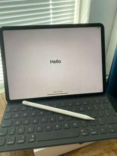 Apple iPad Pro, 11039039 256 GB, WiFi, Pencil, Toetsenbord, tas