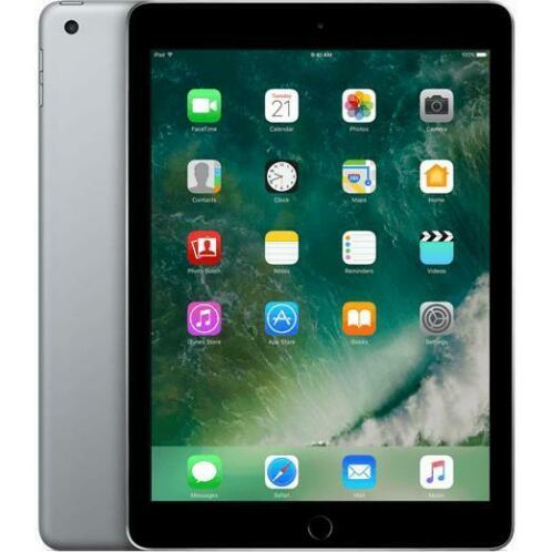 Apple iPad Wi-Fi 32GB (2017) Space Grey 12 maanden garantie