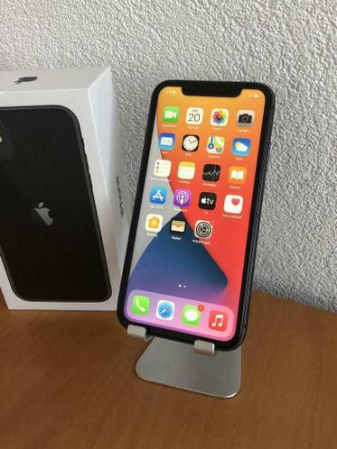 Apple iPhone 11 64GB Zwart  Garantie  Nieuwstaat