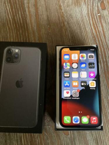 Apple iPhone 11 Pro 64GB space grey, als NIEUW, ACCU 99 