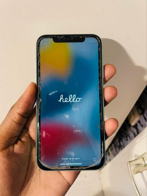 APPLE IPHONE 11 SCHADE VRIJ (protectie glas kapot)