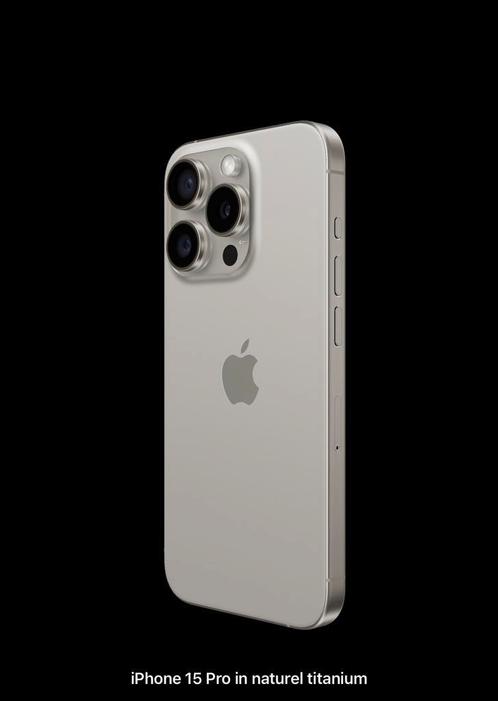 Apple iPhone 15 pro Natural Titanium 128GB verzegeld