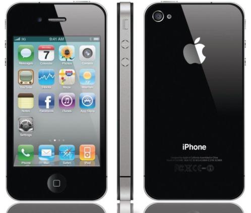 Apple iphone 4 8GB prepaid witzwart NIEUW