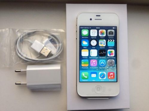 Apple iPhone 4S 16GB Wit  Oplader
